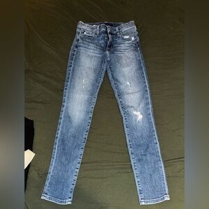 MIA Women's Straight Leg Blue Jeans